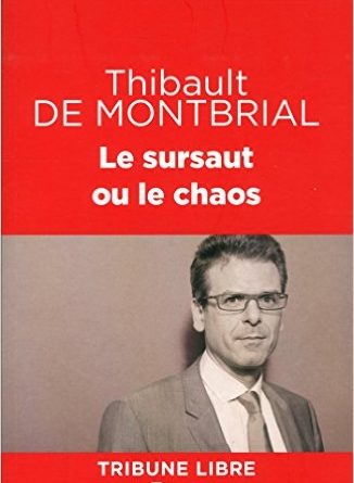 Couverture du livre Le sursaut ou le chaos - Thibault de Monbrial Edition PLON