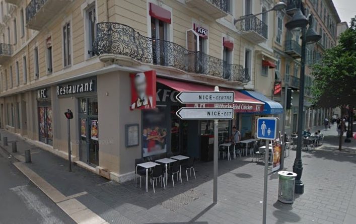 Nice : un agent de sécurité agressé au couteau dans un restaurant KFC