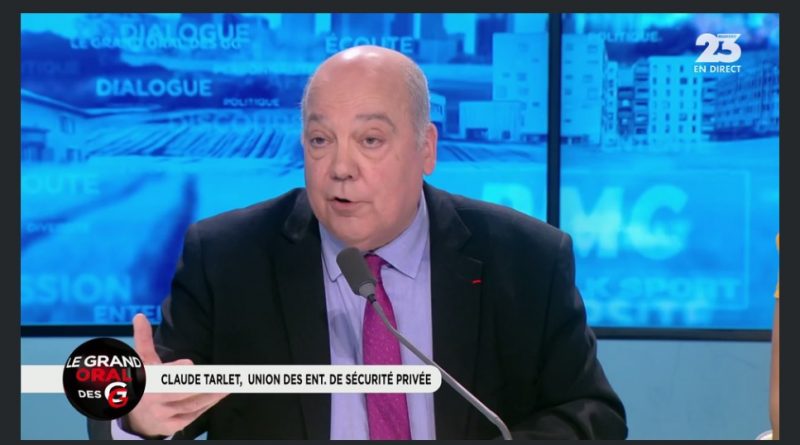 Interview de Claude Tarlet dans l’émission les grandes gueules sur RMC