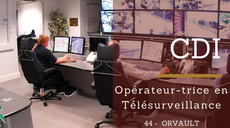 Opérateur-trice de Télésurveillance HF - Région nantaise (44)