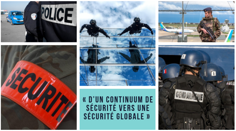 Continuum de sécurité vers une sécurité globale, produire la sécurité de demain