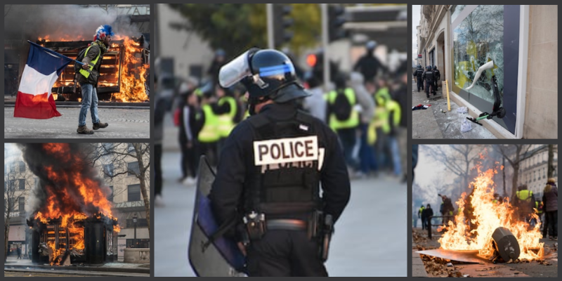 Gilets jaunes : Fermeture des commerces présents sur le parcours de la manifestation du 1er mai consigné par un arrêté